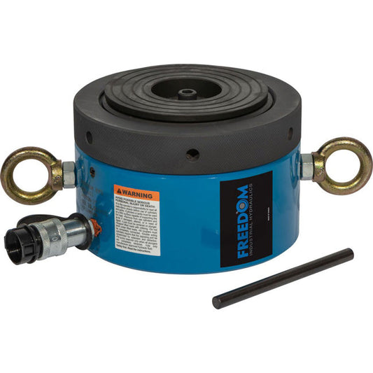 Freedom Hydraulics 160 Ton Low Profile Locknut Cylinder, 2.00In. Stroke