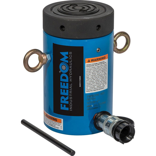 Freedom Hydraulics 50 Ton Locknut Cylinder, 4 In Stroke