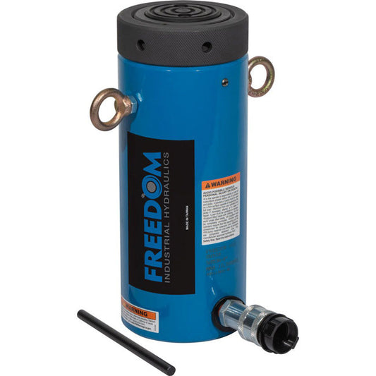 Freedom Hydraulics 50 Ton Locknut Cylinder, 8 In Stroke
