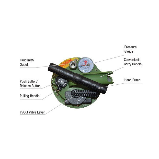 JohnDow 1.6 Gallon Fluid Dispenser/Evacuator P/N: JDI-150DE