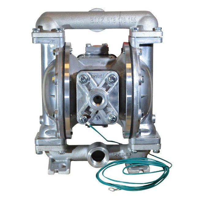 JohnDow 1 in. Air Operated Diaphragm Pump UL P/N: JDI-DP1-UL