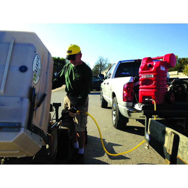 JohnDow 15-Gal. Poly Fuel Cart - Gasoline P/N: FC-15PFC