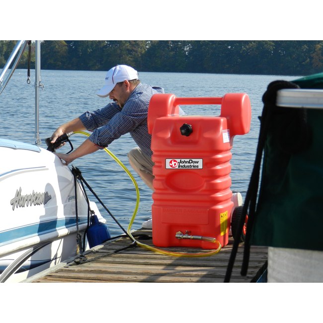 JohnDow 15-Gal. Poly Fuel Cart - Gasoline P/N: FC-15PFC