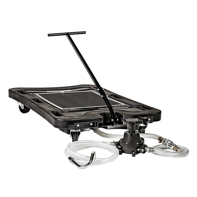 JohnDow 17-Gal. Poly Low-Profile Oil Drain w/ Foot Pump P/N: JDI-17FPLP