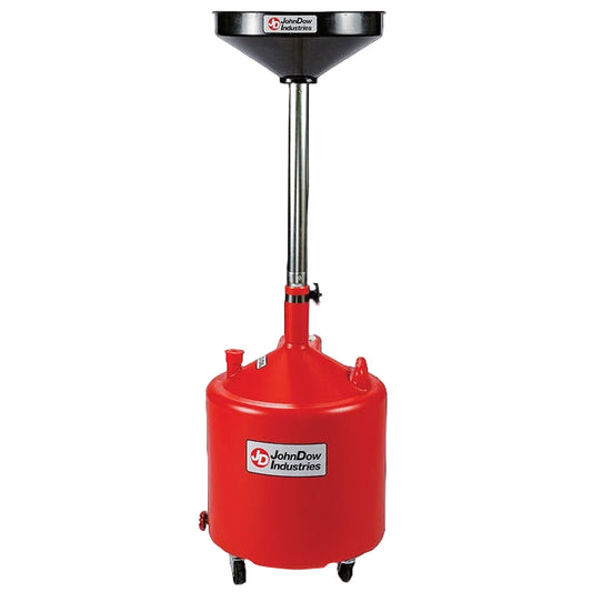 JohnDow 18-Gal. Economy Portable Poly Oil Drain P/N: JDI-18DCP
