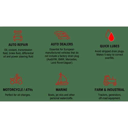 JohnDow 20-Gal. Fluid Evacuator w/Transparent Bowl P/N: JDI-20EV-B