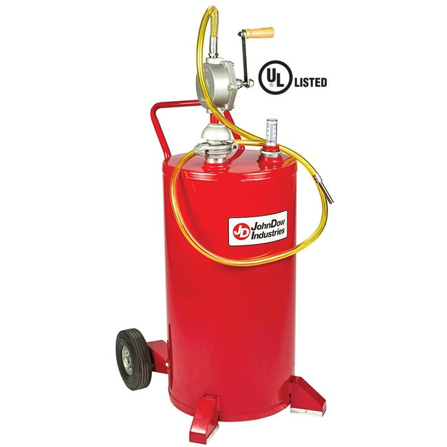 JohnDow 25-Gal. UL Listed Gas Caddy P/N: FC-25GC