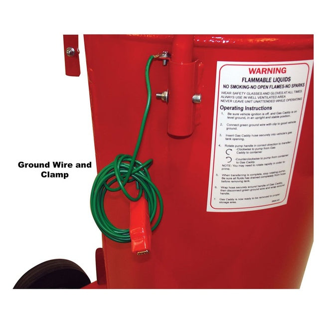 JohnDow 25-Gal. UL Listed Gas Caddy P/N: FC-25GC