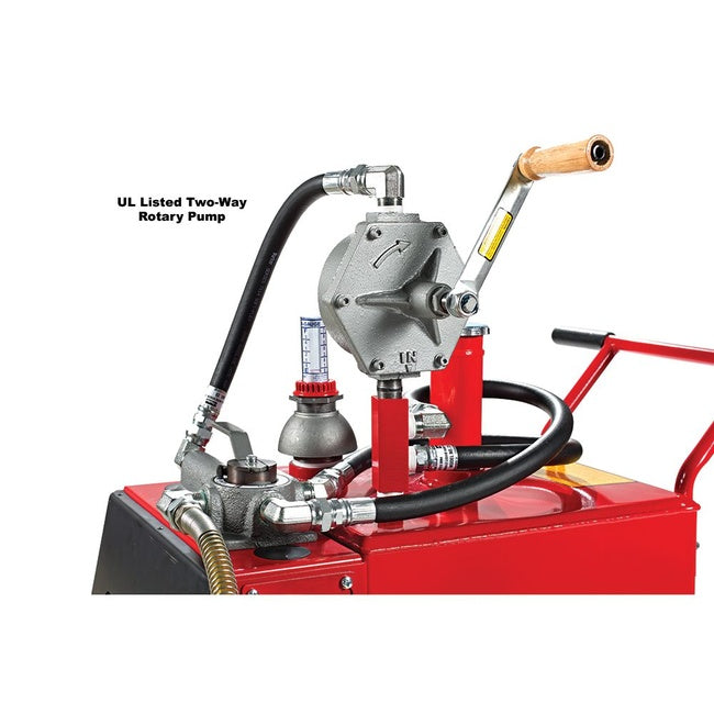 JohnDow 30-Gal. UL Listed Diesel Caddy w/Manual Pump P/N: FC-P30-UL-D