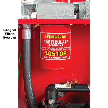 JohnDow 30-Gal. UL Listed Gas Caddy w/Manual Pump P/N: FC-P30-UL