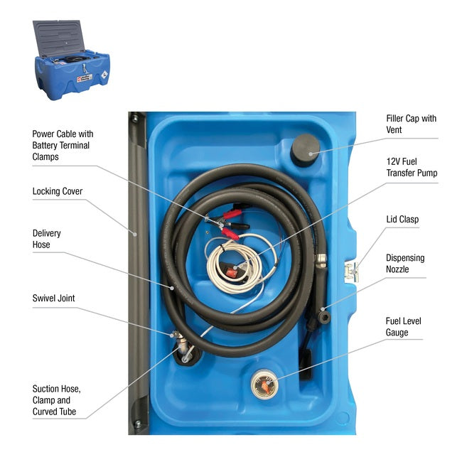 JohnDow Auxiliary DEF Tank 40 Gallon P/N: JDI-DEF40