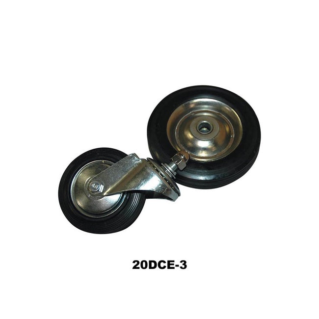 JohnDow Casters and Nuts For JDI-17PLP P/N: 17PLP-WH