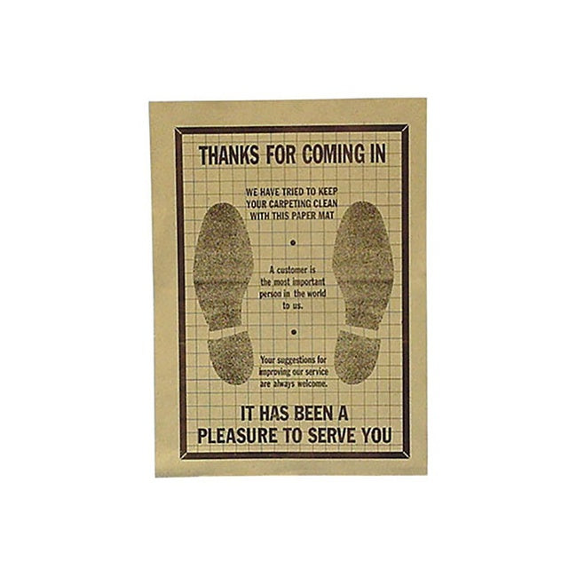 JohnDow Floor Mat  - Plastic - Roll 500 P/N: FM-3-H