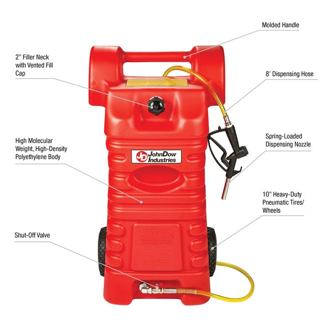 JohnDow Heavy Duty Two-Way Pump Kit - Fuel Carts P/N: FC-PRK13