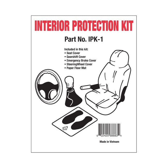 JohnDow Interior Protection Kit (100/Bx) P/N: IPK-1