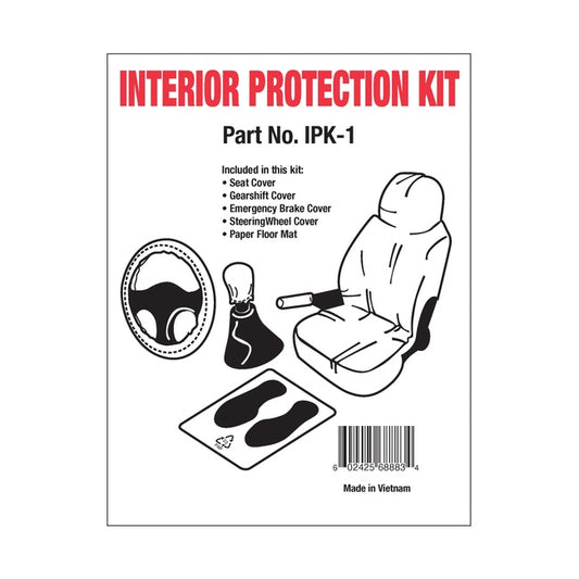 JohnDow Interior Protection Kit (100/Bx) P/N: IPK-1