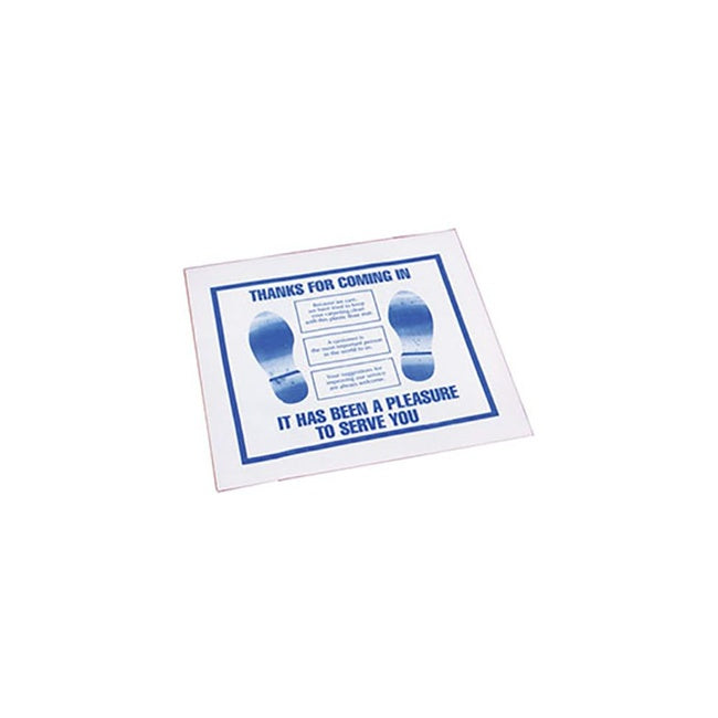 JohnDow Plastic Coated Paper Floor Mat - Box 500 P/N: PFM-500P