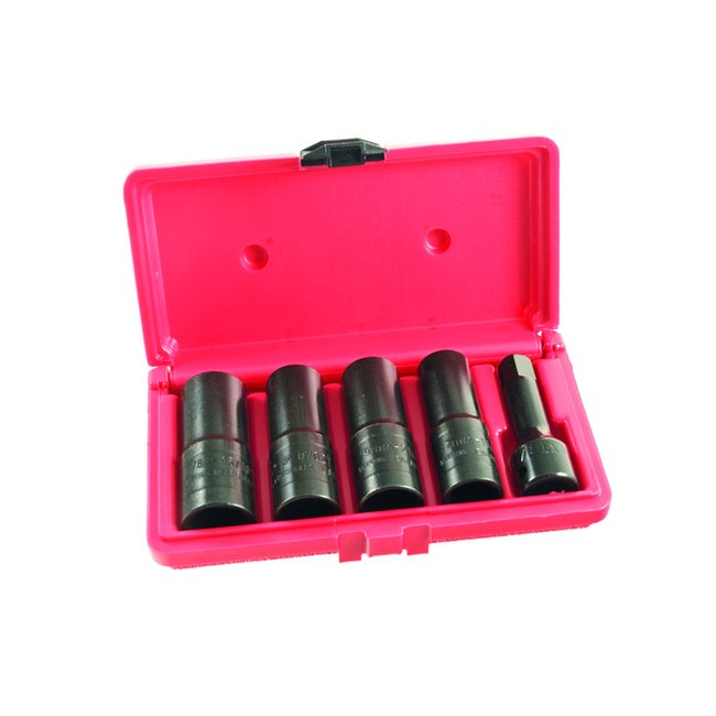 Ken-Tool 30119 Five Piece Thinwall Flip Socket Set
