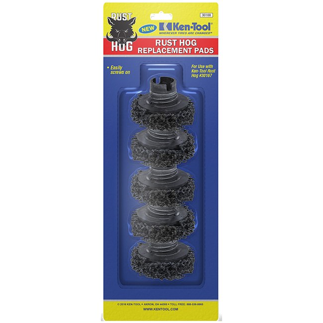 Ken-Tool 30168 5 Pc. Rust Hog™ Replacement Pad Set