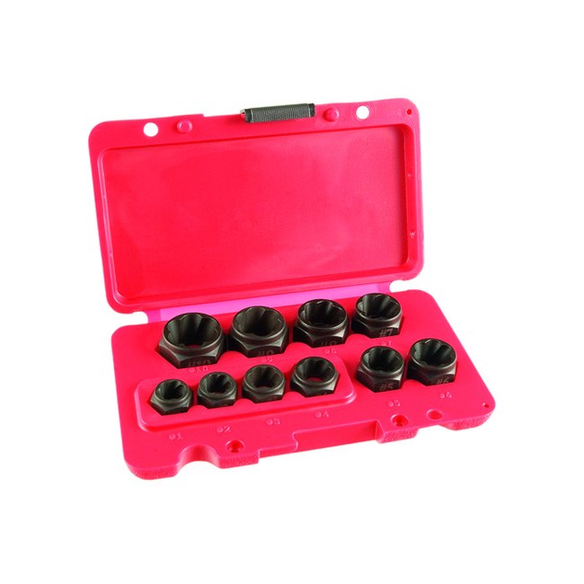 Ken-Tool 30271 10 Pc. Set W/ Plastic Case