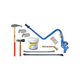 Ken-Tool 35848 8# Bucket White Paste Lube; Dries Tacky with Rust Preventative