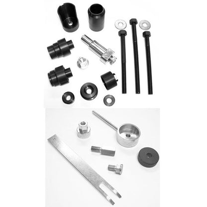 Ken-Tool 80116 KT16 Dimpling Tool Made Up of KT16-1 Main Body, KT16-2 Crimper Screw, KT16-3 Expansion Ring, KT16-4 Plunger, KT16-5 Impling Pins, and KT16-6 Set Screw