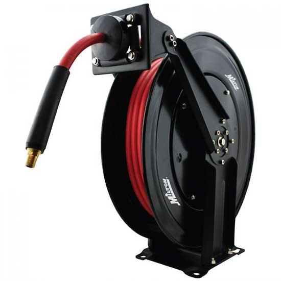 Milton 2760-50D 50 ft. by 3/8" I.D. Dual Arm Hose Retractable Reel