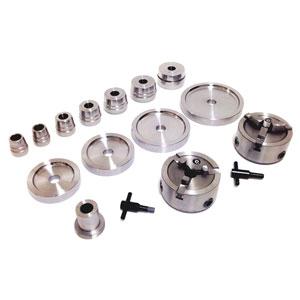 Quick-Chuck 70040E - Brake Lathe 3-Jaw DOUBLE CHUCK Hubless Mounting Kit