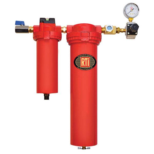 RTi E4000 Eliminator ll - 1/2inch Dessicant Dryer w/ Indicator, Regulator & Gauge