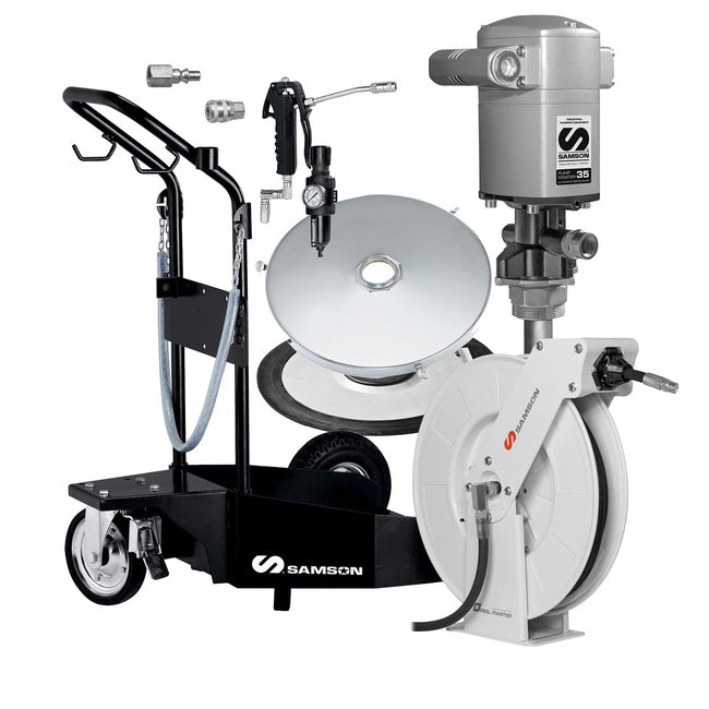 Samson 311001 PM35 60:1 Mobile Package 400 lb. with Hd Cart, 30 ft. Reel - Samson part 311001