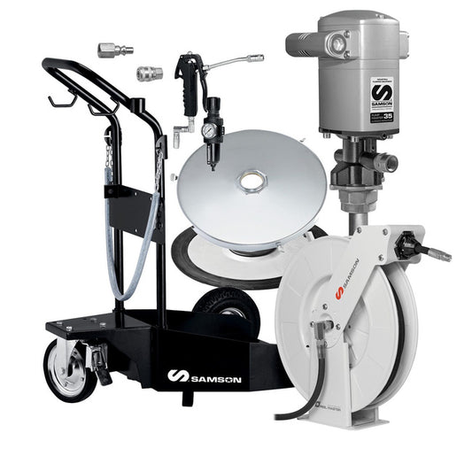 Samson 311001 PM35 60:1 Mobile Package 400 lb. with Hd Cart, 30 ft. Reel - Samson part 311001