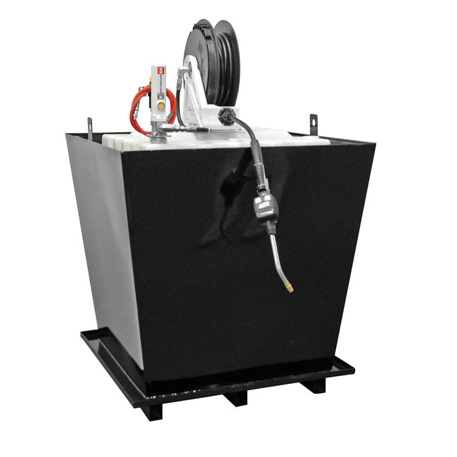 Samson 3216DC 140 gal Blk Tk Dc Package PM2 3:1, 30 ft. Reel, EC8 Meter - Samson part 3216DC