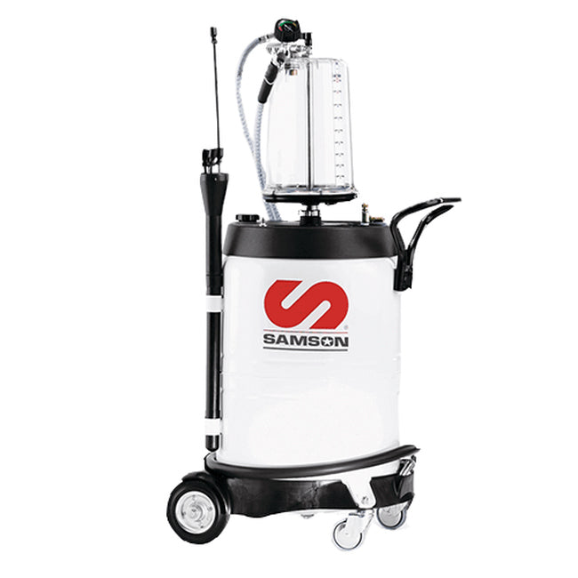 Samson 3721K 27 gal Waste Oil Suction Unit with Transparent Chamber-black - Samson part 3721K