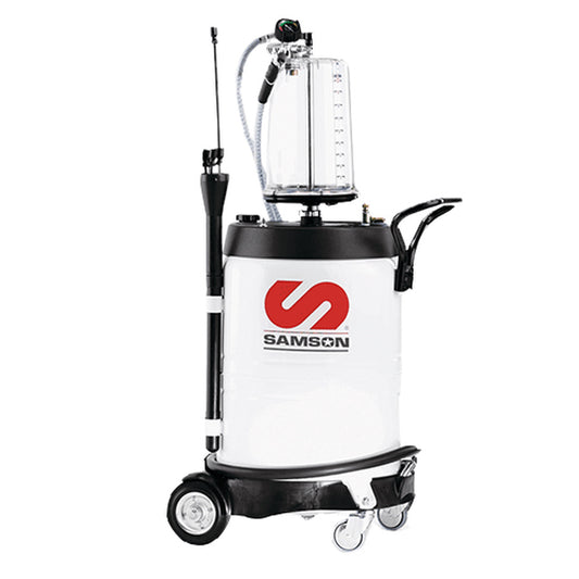 Samson 3721K 27 gal Waste Oil Suction Unit with Transparent Chamber-black - Samson part 3721K