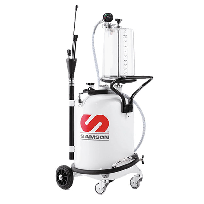 Samson 3731K 18 gal Oil Suction Unit with Transparent Chamber-black - Samson part 3731K