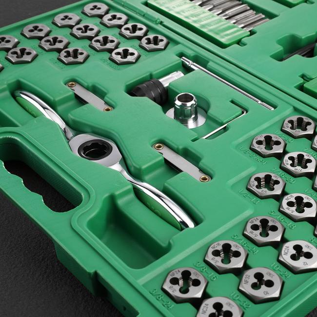 SK Tools SK01520 75 Piece Ratcheting Tap and Die Set 4
