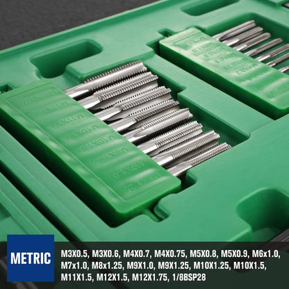 SK Tools SK01520 75 Piece Ratcheting Tap and Die Set 6
