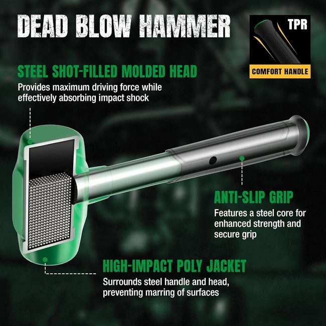 SK Tools SK02506 28 oz. Dead Blow Hammer, SK02506 4