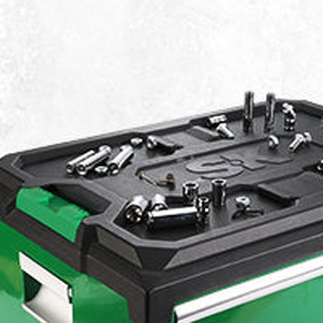 SK Tools SK03142 Modular Stackable Storage Toolbox, 3-Drawer 8