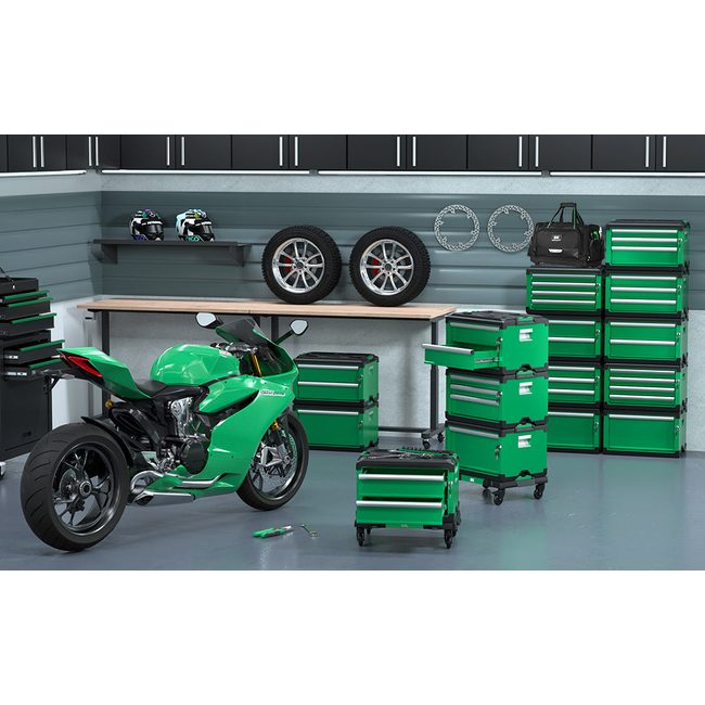 SK Tools SK03146 Modular Stackable Storage Toolbox, 4-Drawer 10