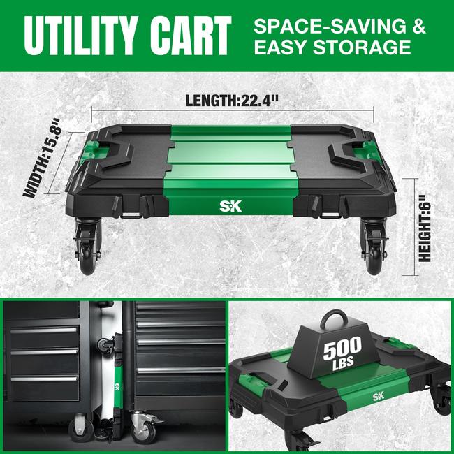 SK Tools SK03147 Multi-Purpose Utility Cart 4