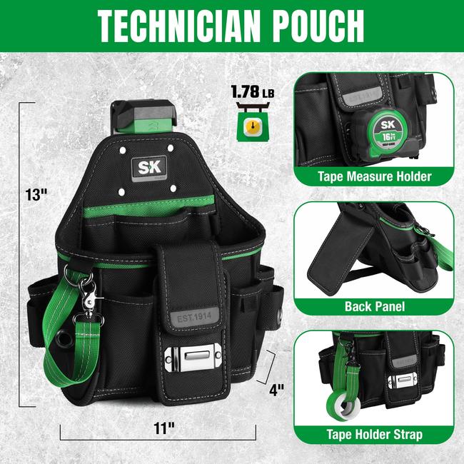 SK Tools SK03403 Heavy Duty Technician Pouch 3