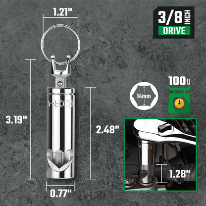 SK Tools SK03443 Socket Bottle Opener Keychain 2