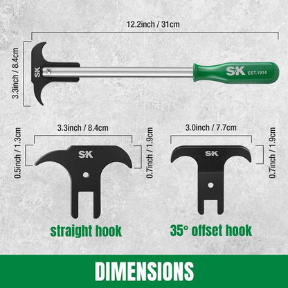 SK Tools SK03482 Seal Puller with 2 Extra Blades 3