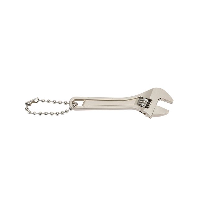 SK Tools SK04135 Mini Adjustable Wrench Keychain 2