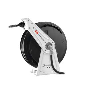 Samson 506 976 - Aluminum Base and Arms, Composite Spool, Bare Hose Reel - Tire Equipment Supply