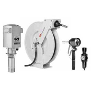 Samson 900 441 - PM35 5:1 Pump Package with Single Arm Hose Reel - Tire Equipment Supply