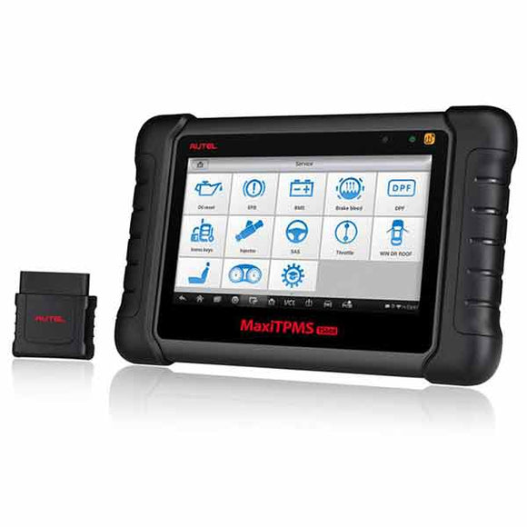 Autel 700040 MaxiTPMS  TS608 Complete TPMS Tool | System Service Diagnostic Tablet W/8 Sensors