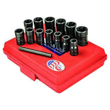 Ken-Tool 30106 3/8“ Drive 13 Piece Twist Socket Set with Punch and Case