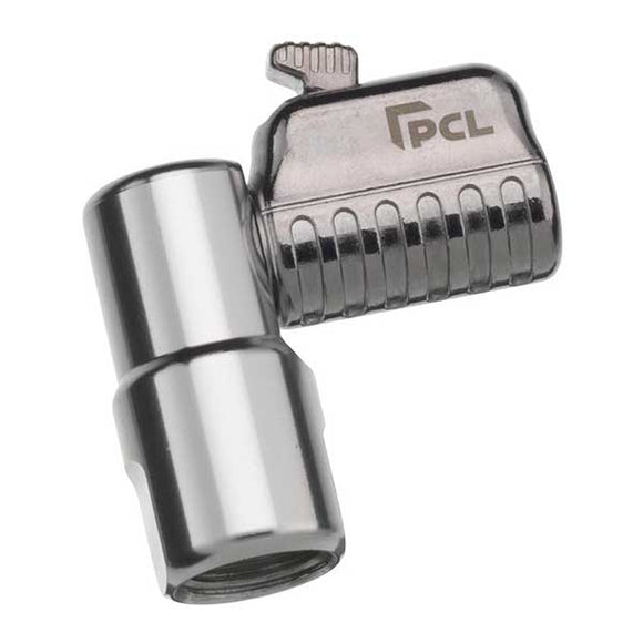 PCL CH4A01 Air Connector, Angled, Swivel, Open End, Rp 1/4 Inlet